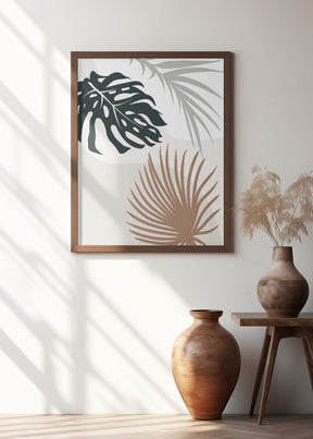 Tropical Leaves No3 Poster