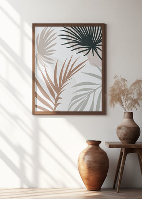 Tropical Leaves No4 Poster