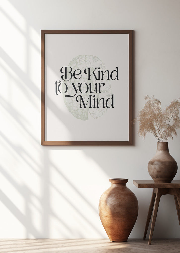 Be Kind To Your Mind No2 Poster