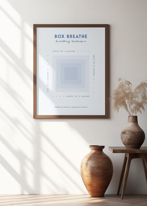 Box Breathe Poster