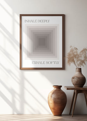 Inhale Deeply Poster