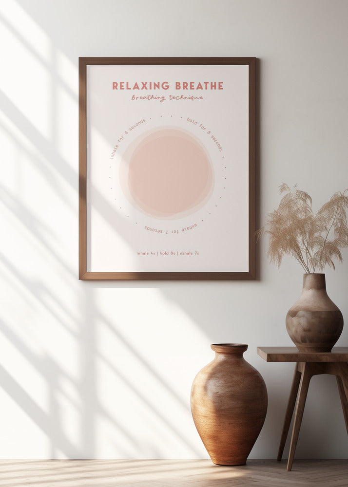 Relaxing Breathe Poster