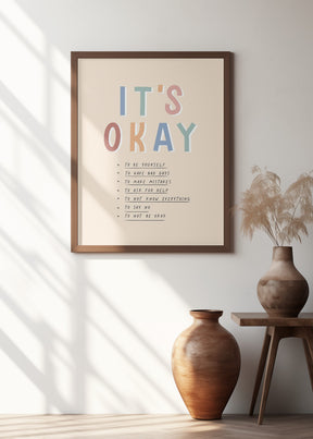 Its Okay Poster