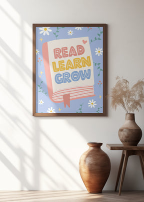 Read Learn Grow 4 Poster