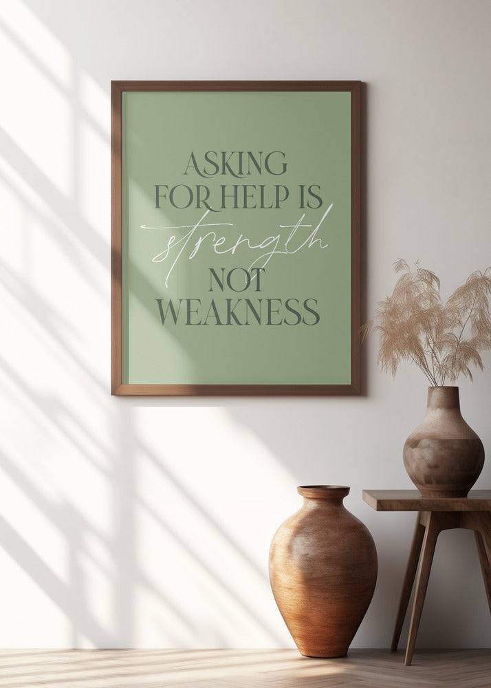 Asking Help Poster