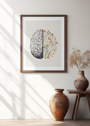 Brain Bloom Poster