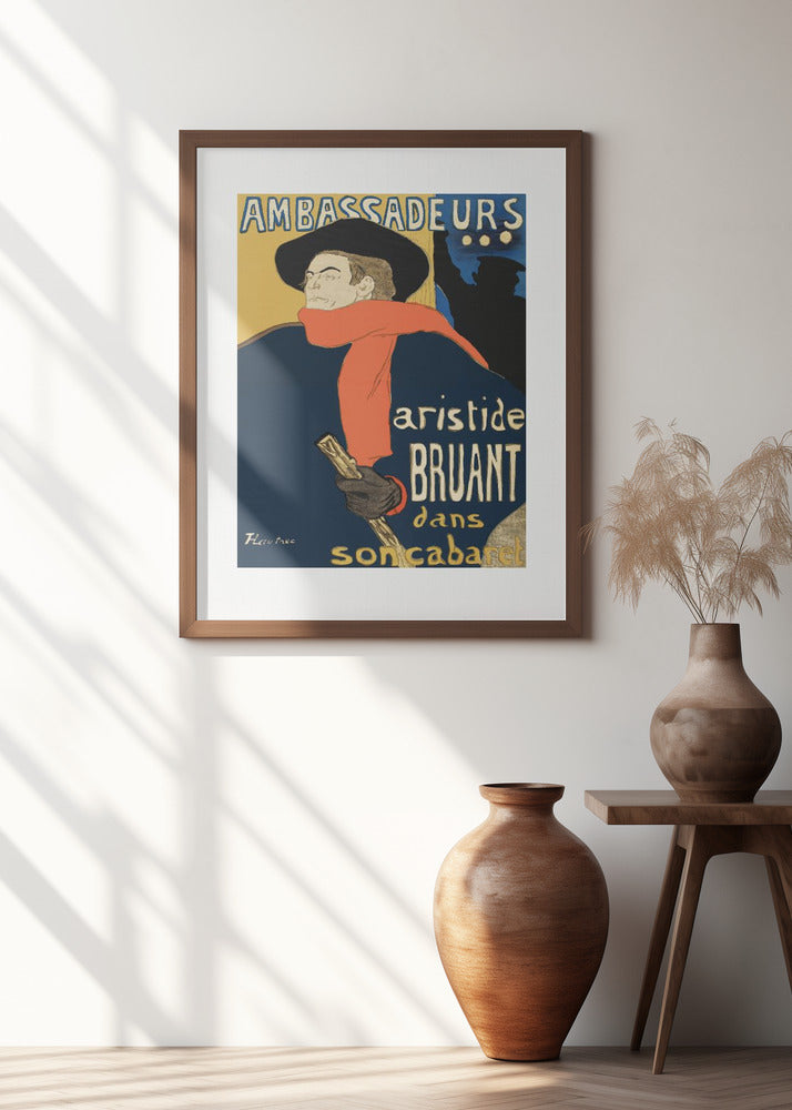 Ambassadeurs Aristide Bruant Dans Son Cabaret (1892) Poster