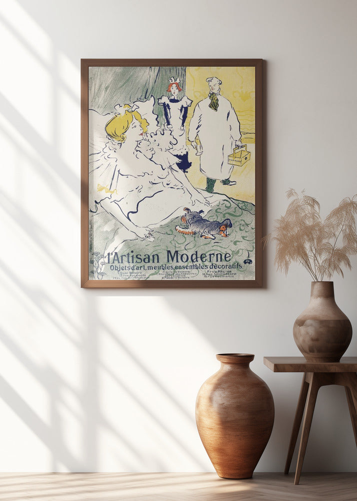 L&#039;artisan Moderne (1896) Poster