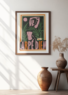 Carpe Diem Color Poster