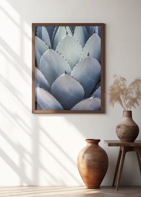 Blue Agave Side Poster