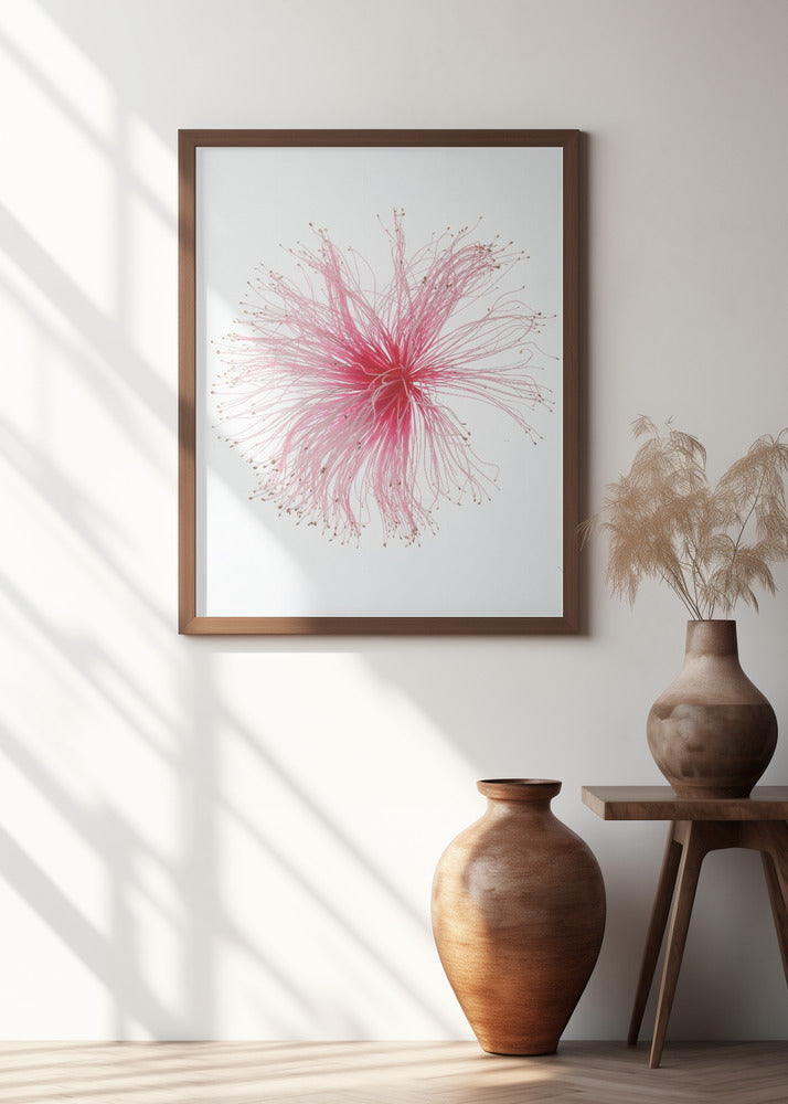 Botanical Paint Brush Poster