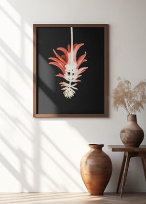 Coral Tree Flower Poster