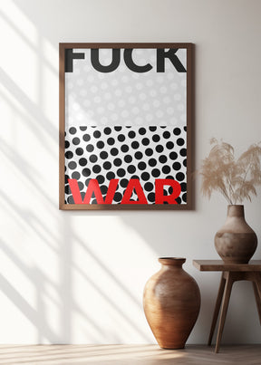 Fuck War Poster