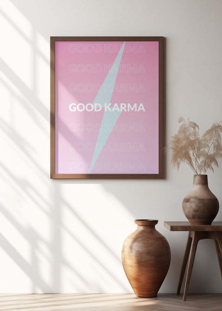 Good Karma Poster