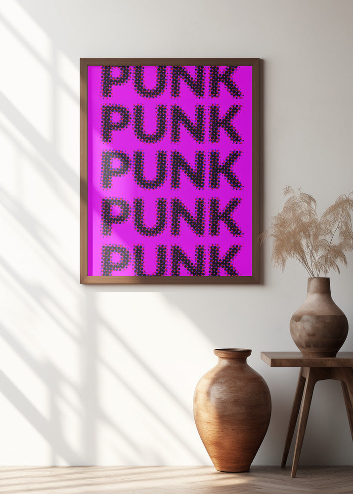 Pink Punk Poster