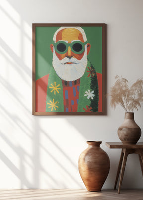 Holiday Santa Poster