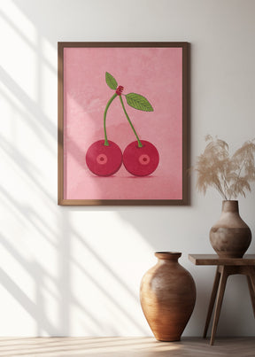 Cherry Boobs Poster