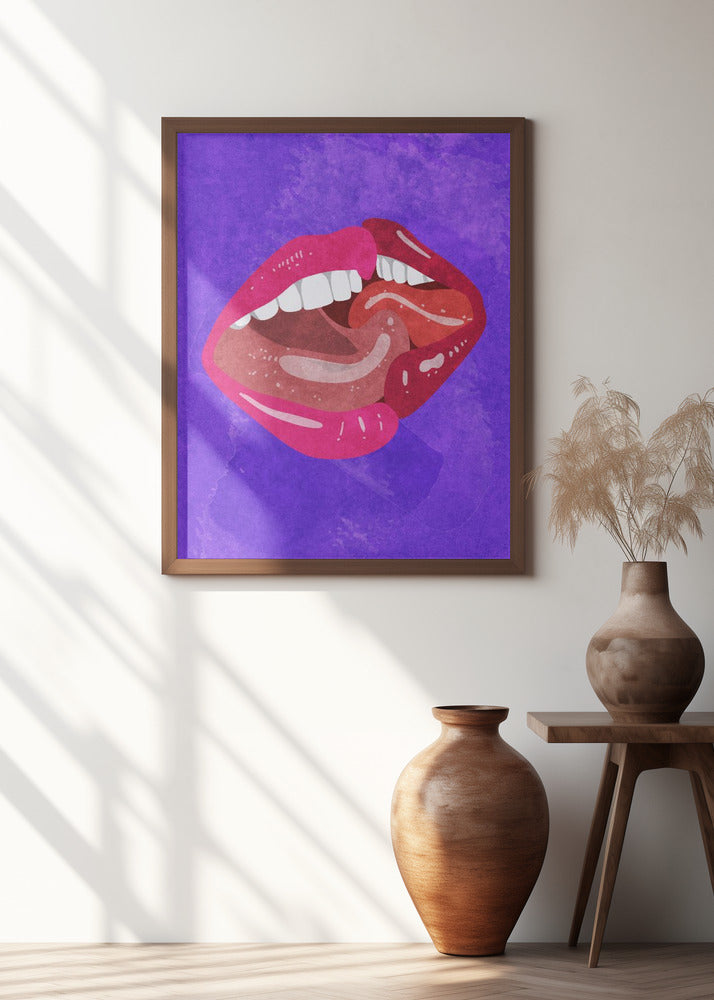 Kissing Poster