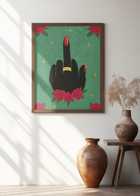 Middle Finger Poster