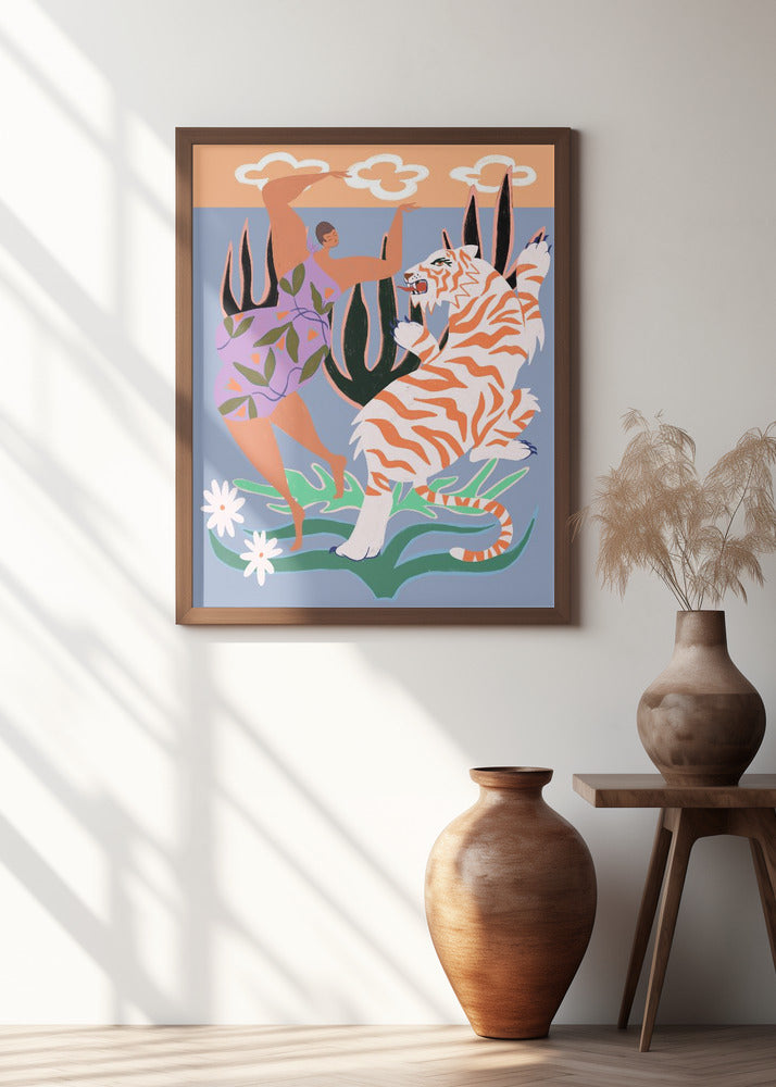 Hello Tiger Poster