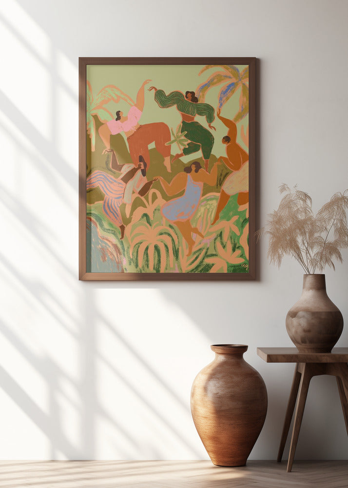 Spring Frolic Poster