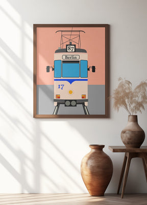 Berlin Tram Poster