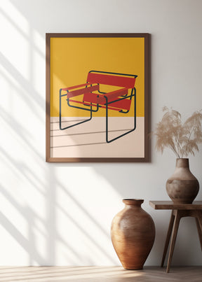 Wassily Chair Marcel Breuer Poster