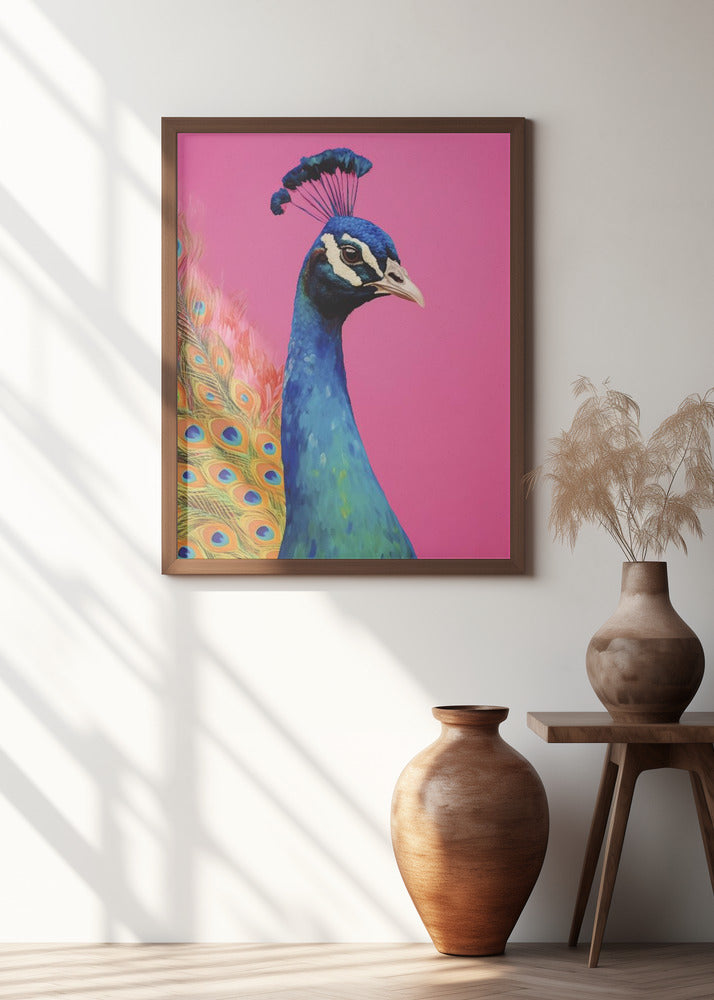 Beautiful Peacock Poster