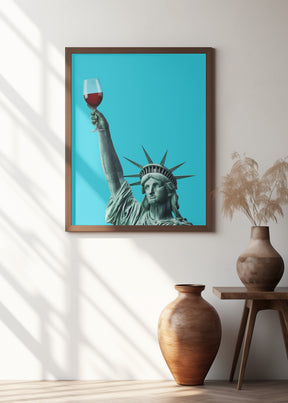 Liberty of Drinking Poster