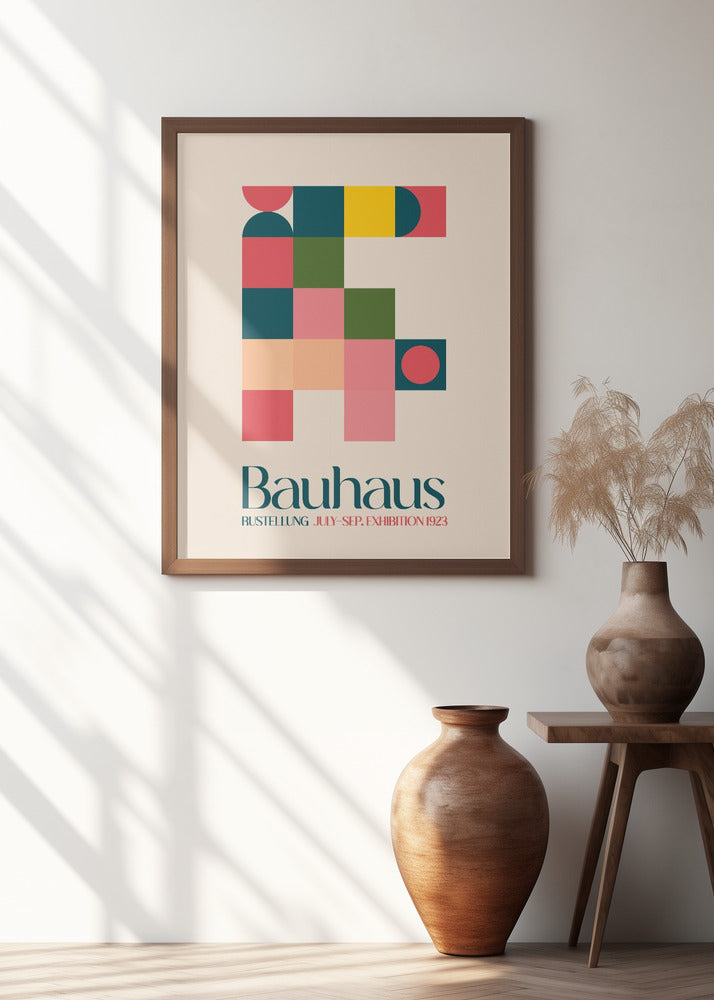 Bauhaus Kutular Poster
