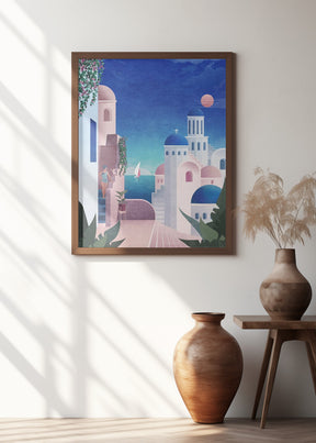 Santorini Poster