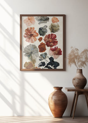 Dry Flower Collection Poster