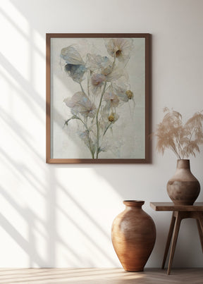 Fragile Flowers Poster