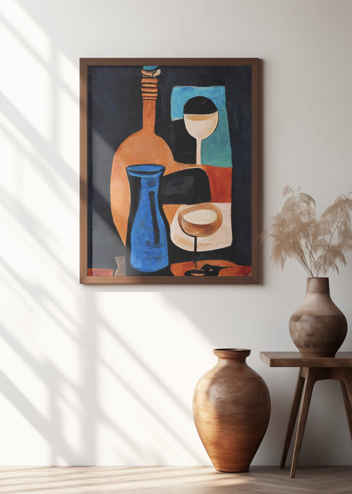 Still Life With Wine Poster