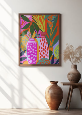 Vases And Botanic Poster