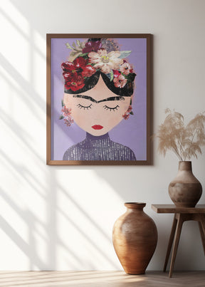 Frida (Purple) Poster