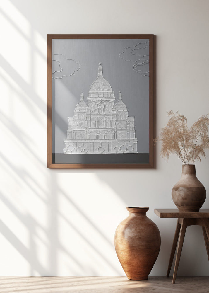 SACRE COEUR DE MONTMARTRE Poster