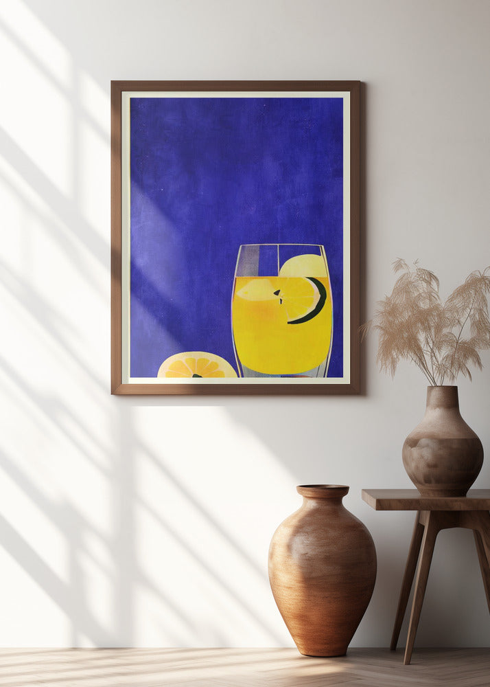 Ice Cold Lemonade Poster