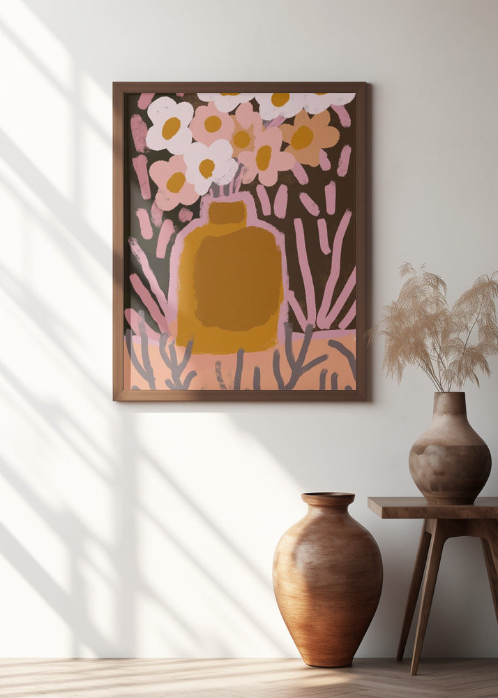 Pastel Flower Impression No 4 Poster