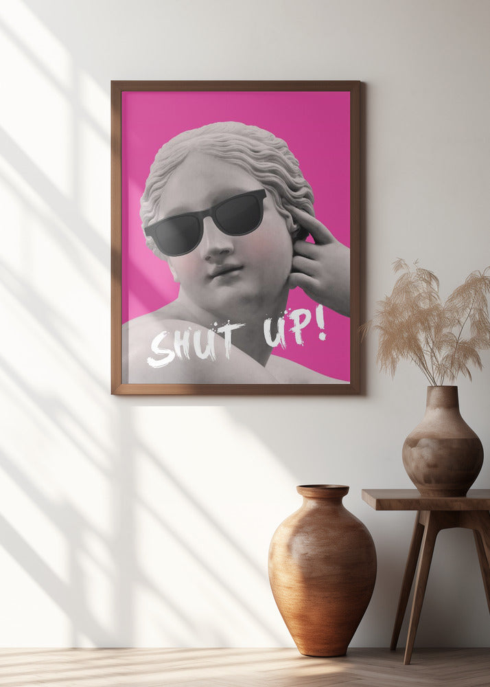 Hot Pink Venus Poster