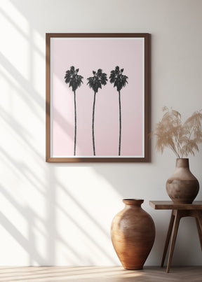 Pinky Palms Poster