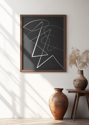 Angular Lines No7 Poster