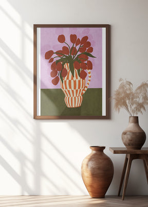 Flower Vase 1ratio 2x3 Print By Bohonewart Poster