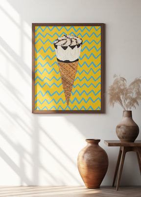 Cornetto Zig Zag Poster