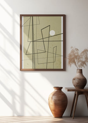 Angular Lines no 9 Poster