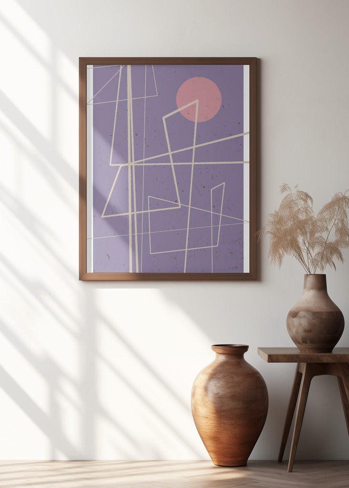 Angular Lines no 12 Poster