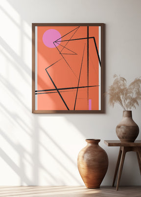 Angular Lines No 15 Poster