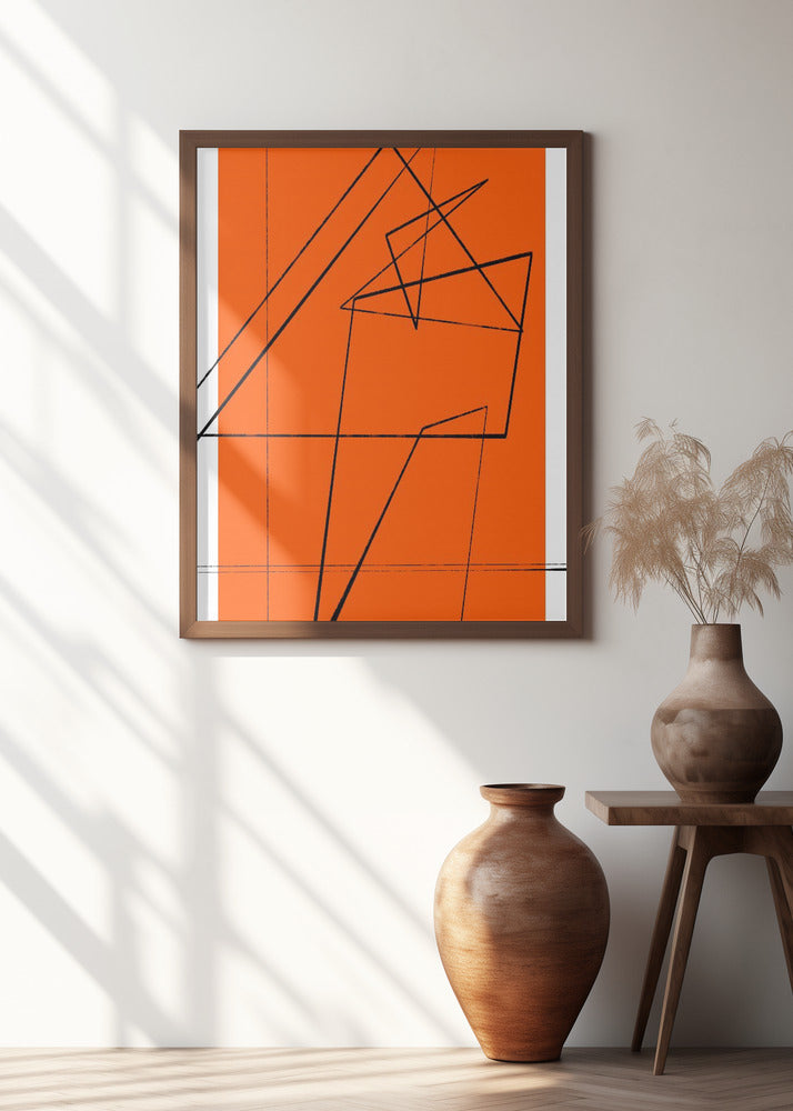 Angular Lines Poster