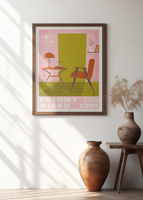 Mid Century Furniture Poster