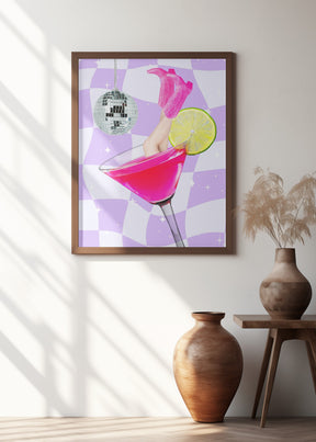 Cocktail diving Poster